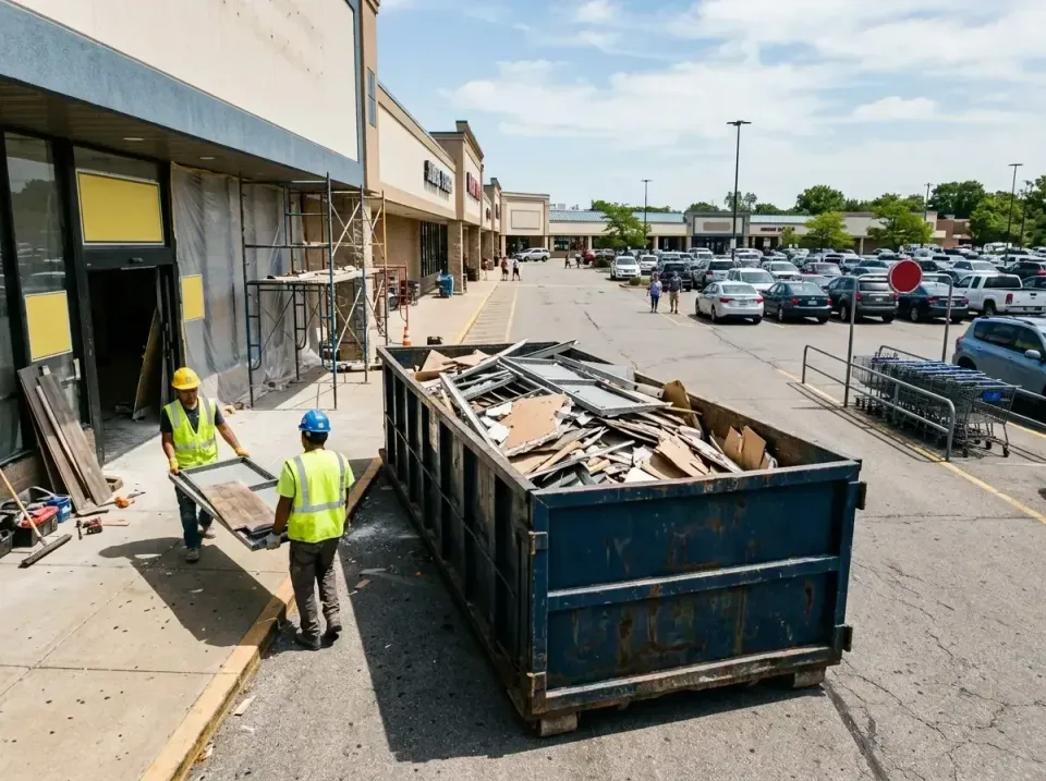 retail-store-renovation-debris-003 — frequently asked questions, Roll-off Dumpster Rentals in Heflin, AL